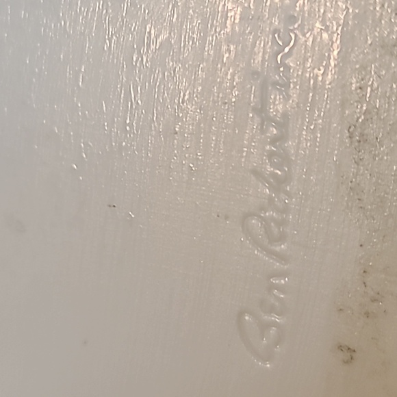 Small 90s fine china tray by Ben Rickert Inc Made in Japan - Picture 6 of 7